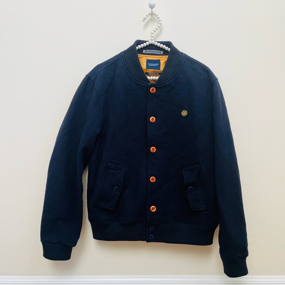 Scotch & Soda True Blue Men’s Bomber Jacket - Picture 1 of 11